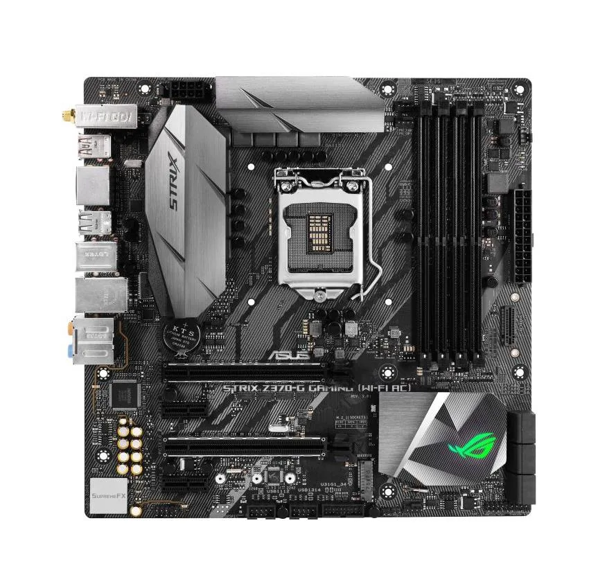 90MB0VZ0-M0EAY0 - ASUS ROG Strix Z370-G GAMING (WI-FI AC) Desktop Motherboard Intel Z370 Chipset Socket H4 LGA-1151