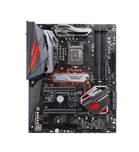 90MB0W20-M0EAY0 - Asus MAXIMUS X HERO (WI-FI AC) Desktop Motherboard Intel Z370 Chipset Socket H4 LGA-1151