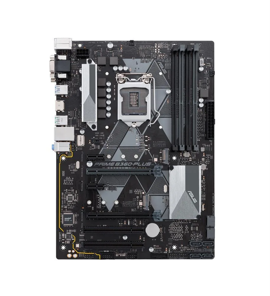 90MB0WB0-M0EAYC - Asus Prime B360-PLUS/CSM Desktop Motherboard Intel B360 Chipset Socket H4 LGA-1151