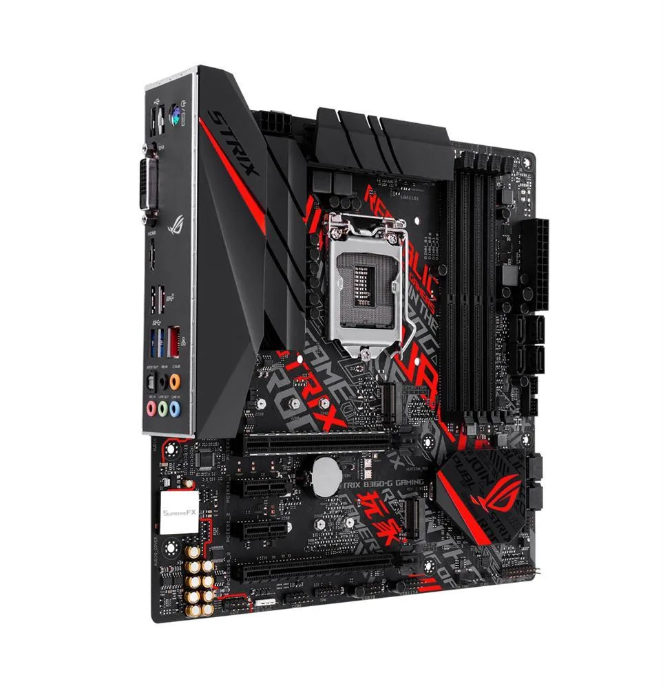 90MB0WD0-M0AAY0 - ASUS ROG Strix B360-G GAMING Desktop Motherboard Intel B360 Chipset Socket H4 LGA-1151