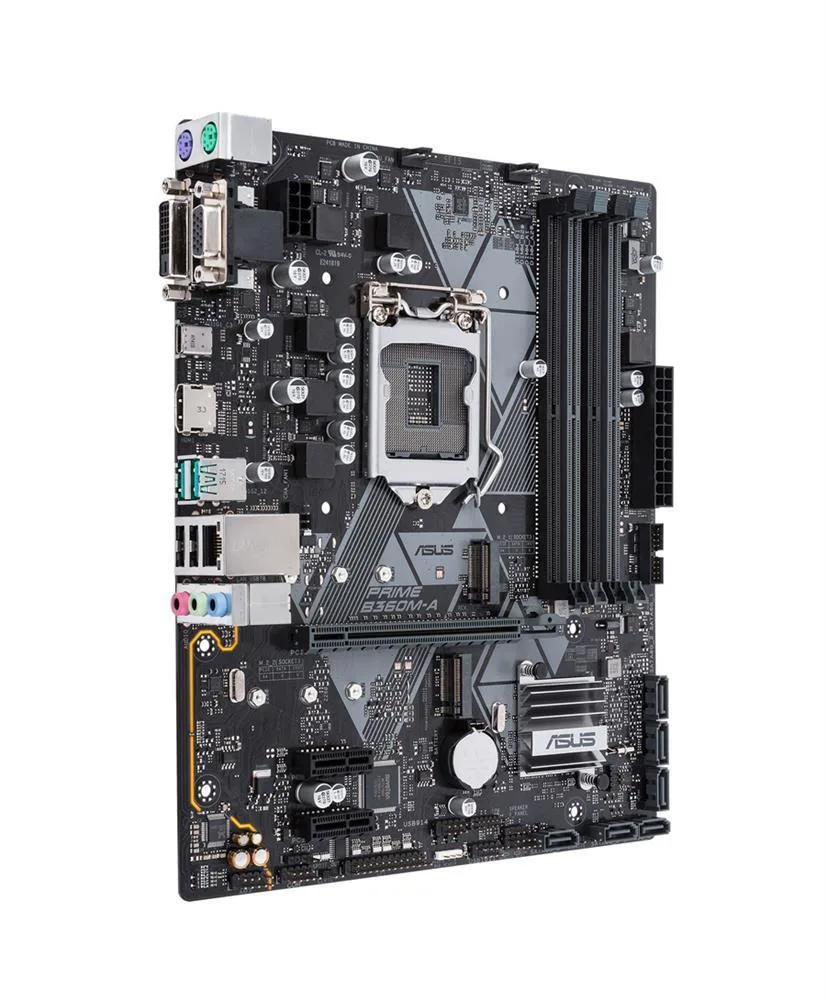 90MB0WQ0-M0AAY0 - Asus Prime B360M-A Desktop Motherboard Intel B360 Chipset Socket H4 LGA-1151
