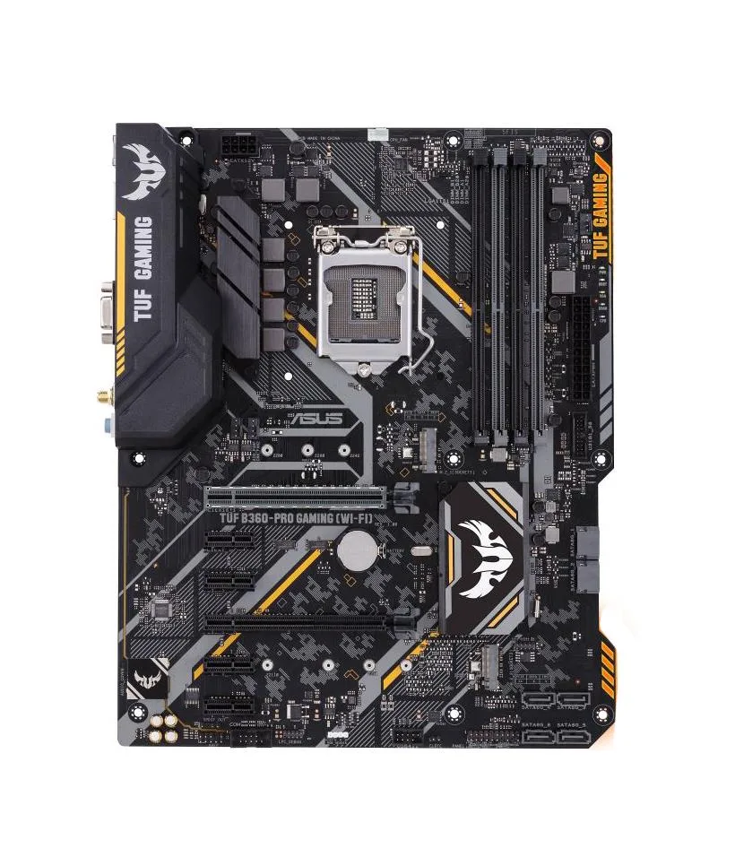 90MB0XI0-M0EAY0 - ASUS TUF B360-Pro Gaming (WiFi) Desktop Motherboard Intel B360 Chipset Socket H4 LGA-1151
