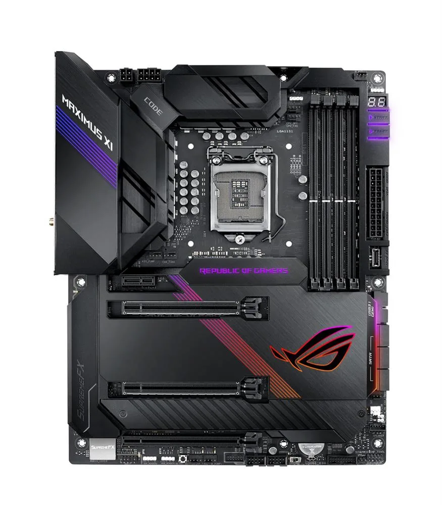 90MB0XT0-M0EAY0 - ASUS ROG MAXIMUS XI CODE Desktop Motherboard Intel Z390 Chipset Socket H4 LGA-1151