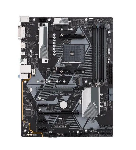 90MB0YN0-M0AAY0 - Asus Prime B450-PLUS Desktop Motherboard AMD B450 Chipset Socket AM4