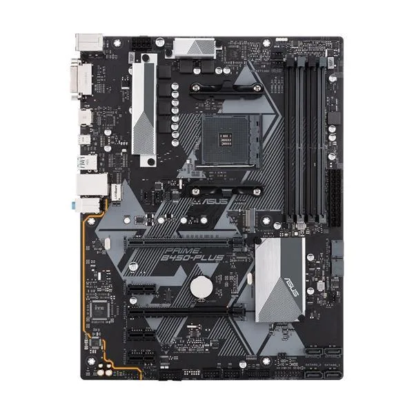 90MB0YN0-M0EAY0 - Asus Prime B450-PLUS Desktop Motherboard AMD B450 Chipset Socket AM4