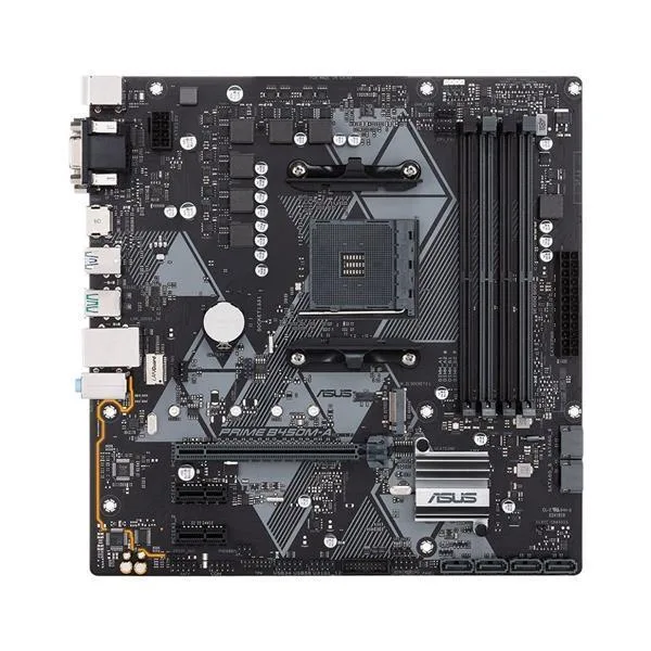 90MB0YR0-M0AAYC - Asus Prime B450M-A/CSM Desktop Motherboard AMD B450 Chipset Socket AM4