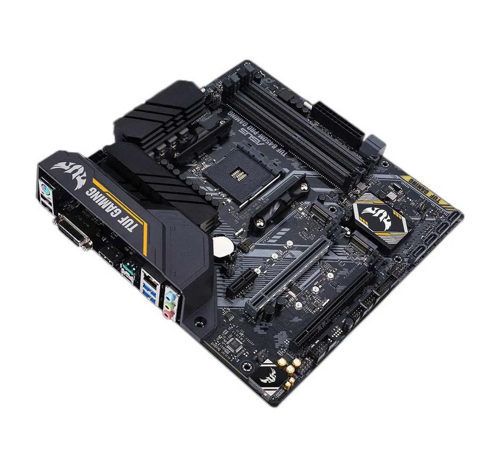 90MB10A0-M0AAY0 - ASUS TUF B450M-PRO GAMING Desktop Motherboard AMD B450 Chipset Socket AM4