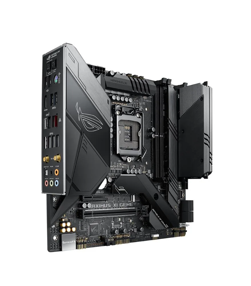 90MB10E0-M0EAY0 - ASUS ROG MAXIMUS XI GENE Desktop Motherboard Intel Z390 Chipset Socket H4 LGA-1151