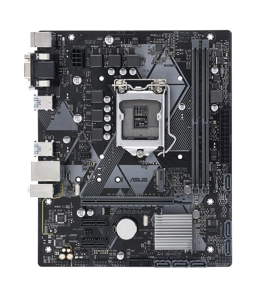 90MB10M0-M0EAY0 - Asus Prime B365M-K Desktop Motherboard Intel B365 Chipset Socket H4 LGA-1151