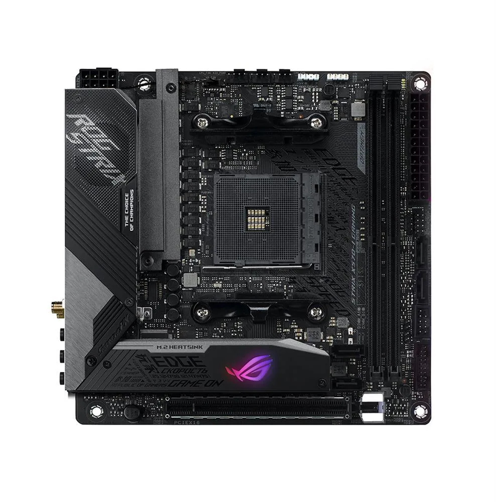 90MB1140-M0EAY0 - Asus ROG Strix X570-I Gaming Desktop Motherboard AMD X570 Chipset Socket AM4