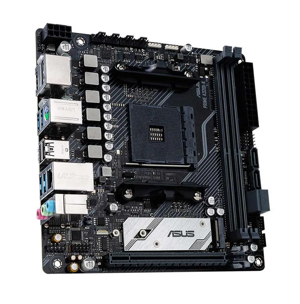 90MB11T0-M0AAY0 - Asus Prime A320I-K Desktop Motherboard AMD A320 Chipset Socket AM4