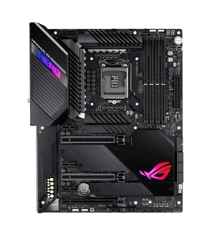 90MB12R0-M0EAY0 - Asus ROG Maximus XII Hero Desktop Motherboard Intel Z490 Chipset Socket LGA-1200