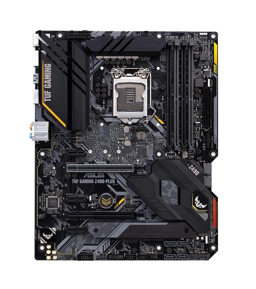 90MB1340-M0EAY0 - ASUS TUF GAMING Z490-PLUS Desktop Motherboard Intel Z490 Chipset Socket LGA-1200