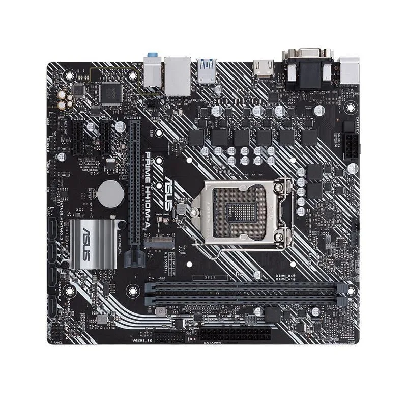 90MB13G0-M0EAY0 - ASUS Prime H410M-A Desktop Motherboard Intel H410 Chipset Socket LGA-1200
