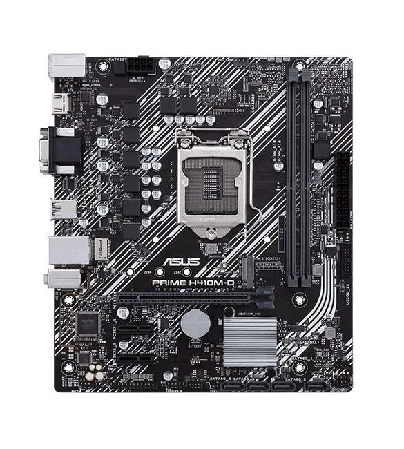 90MB13U0-M0EAY0 - Asus Prime H410M-D Desktop Motherboard Intel H410 Chipset Socket LGA-1200