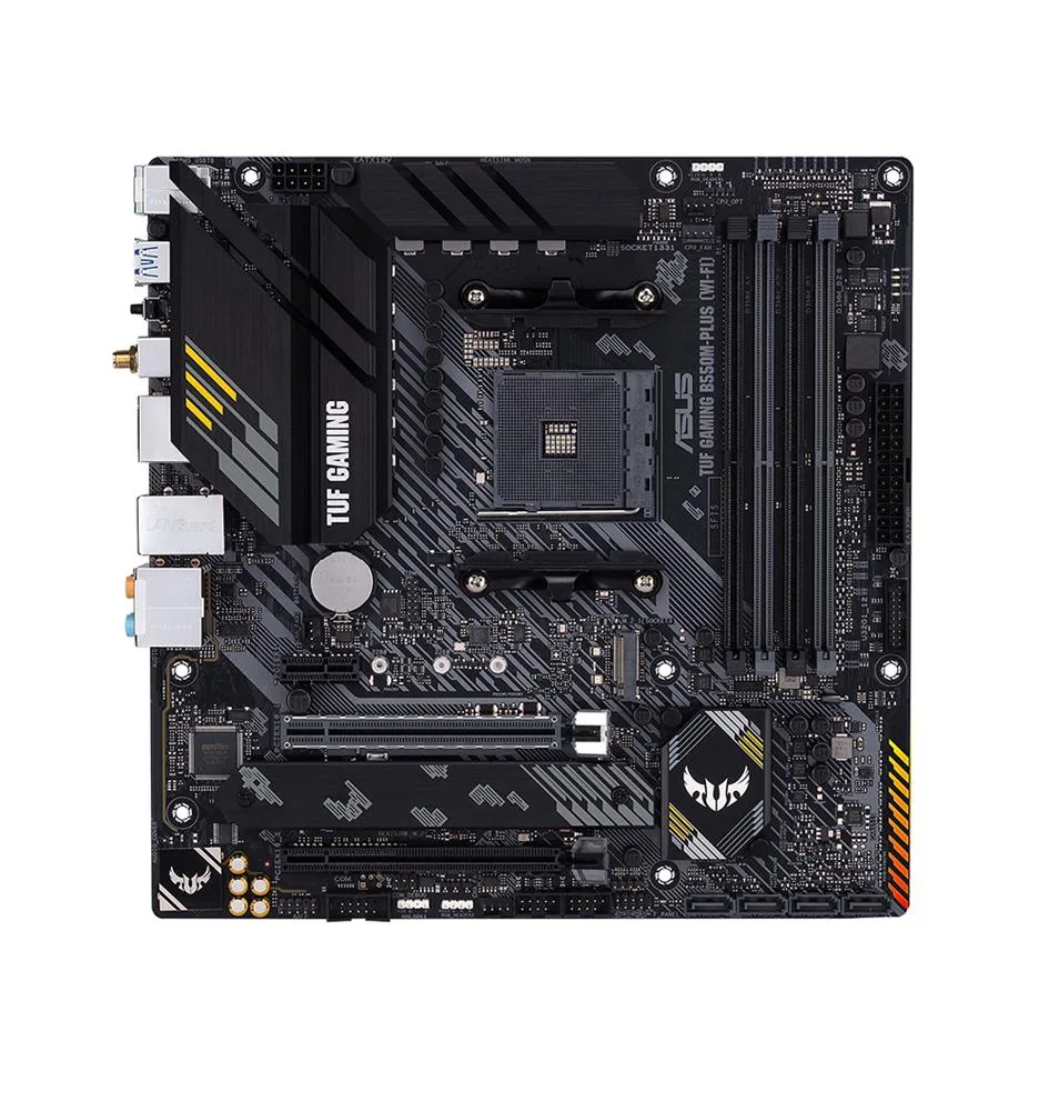 90MB1490-M0EAY0 - ASUS TUF GAMING B550M-PLUS (WI-FI) Desktop Motherboard AMD B550 Chipset Socket AM4