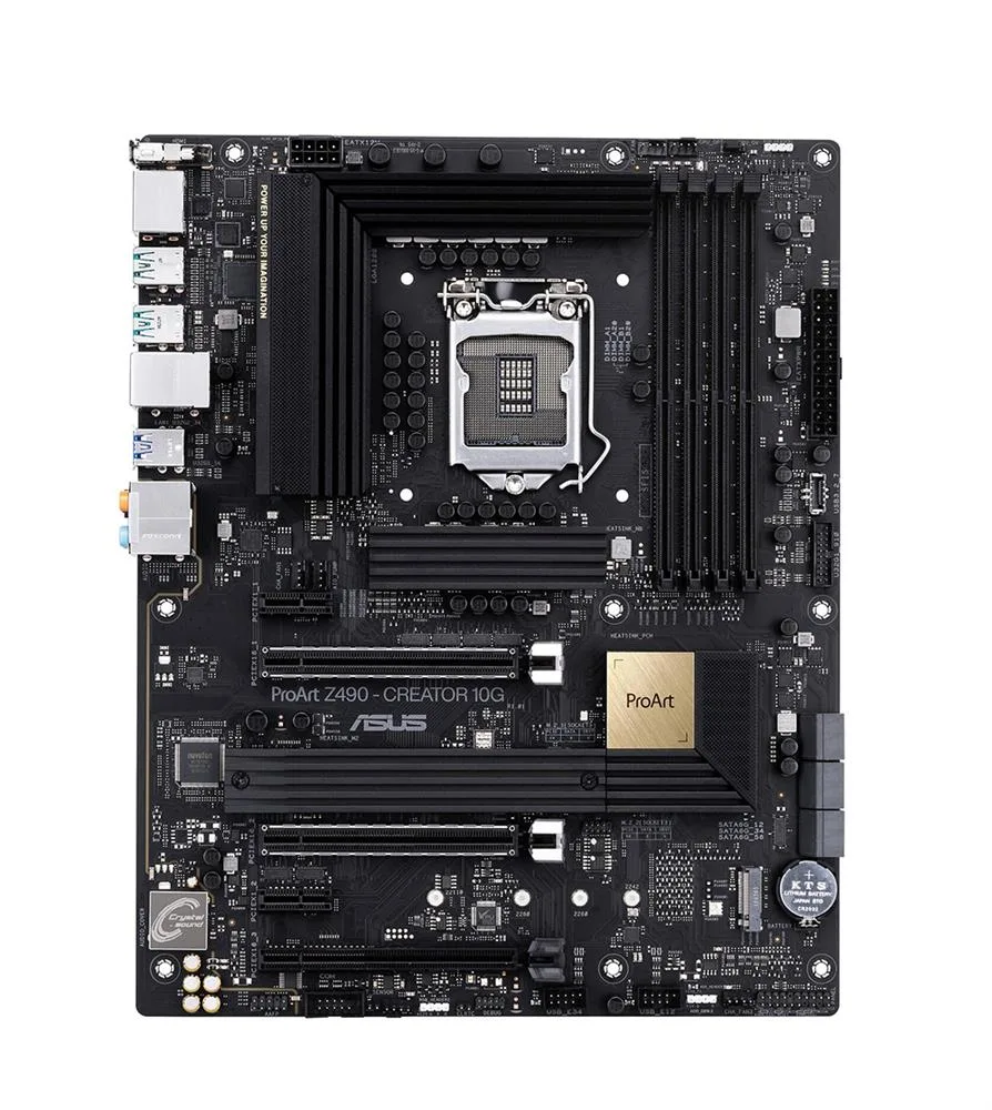 90MB14E0-M0EAY0 - Asus ProArt Z490-CREATOR 10G Desktop Motherboard Intel Z490 Chipset Socket LGA-1200