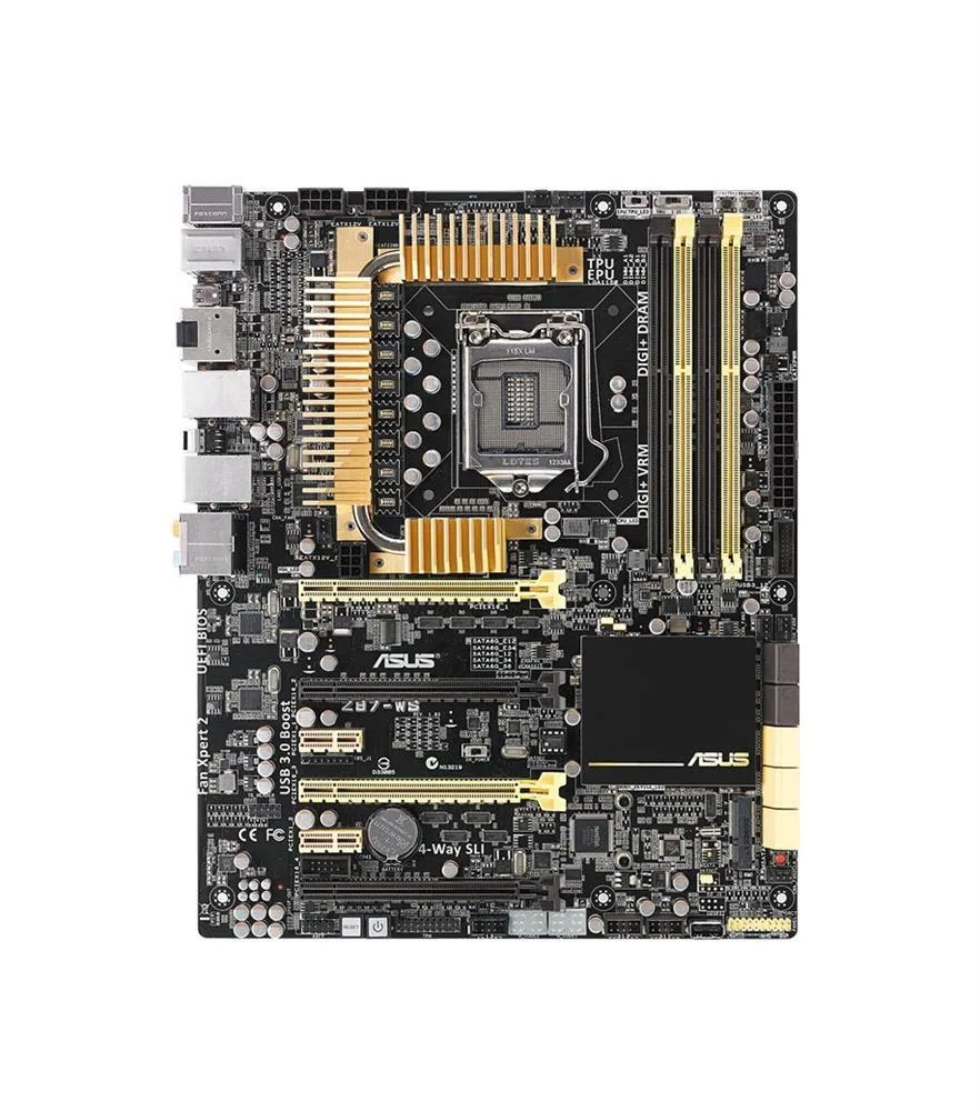 90SB0390-M0EAY5 - Asus Z87-WS Workstation Motherboard Intel Z87 Express Chipset Socket H3 LGA-1150