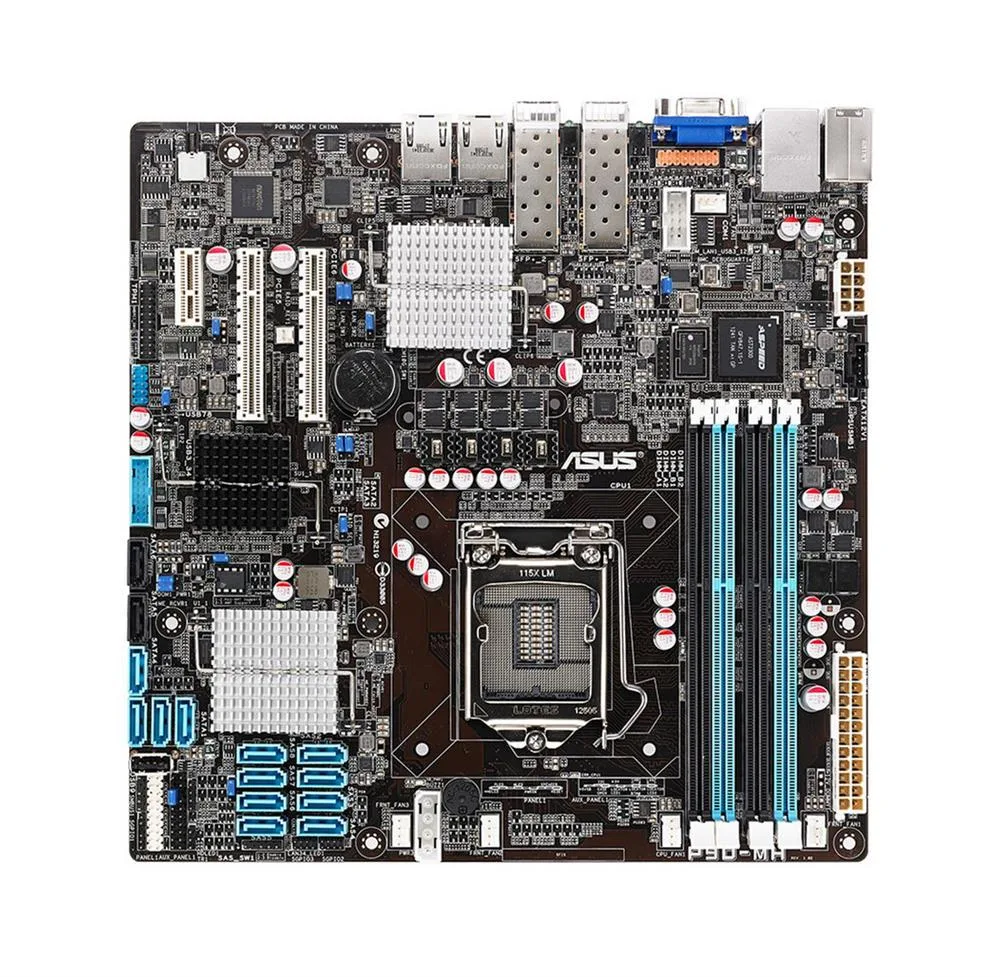 90SB03B0-M0UAY5 - Asus P9D-MH/SAS/10G-DUAL Server Motherboard Intel C224 Chipset Socket H3 LGA-1150