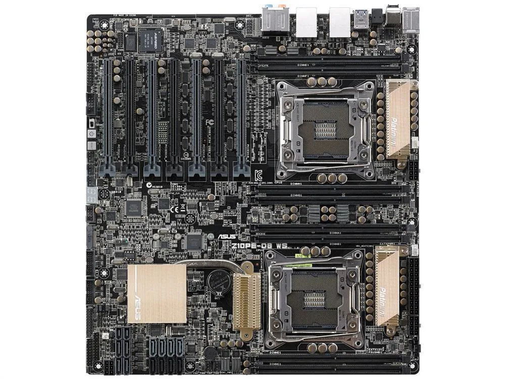 90SB0460-M0EAY0 - Asus Z10PE-D8 WS Workstation Motherboard Intel C612 Chipset Socket R3 (LGA2011-3)