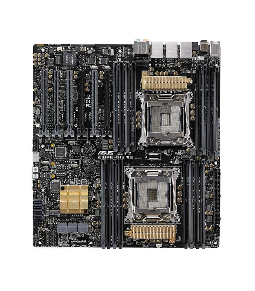 90SB04L0-M0EAY0 - Asus Z10PE-D16 WS Desktop Motherboard Intel C612 Chipset Socket R3 (LGA2011-3)