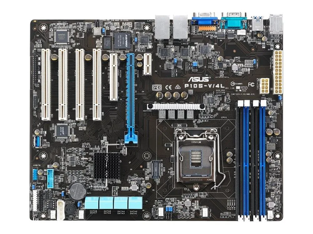 90SB05A0-M0UAY0 - Asus P10S-V/4L Server Motherboard Intel C236 Chipset Socket H4 LGA-1151