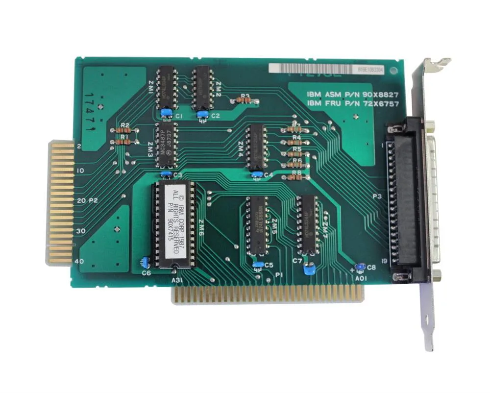 90X8827 - IBM 8-Bit ISA Floppy Controller with External Port