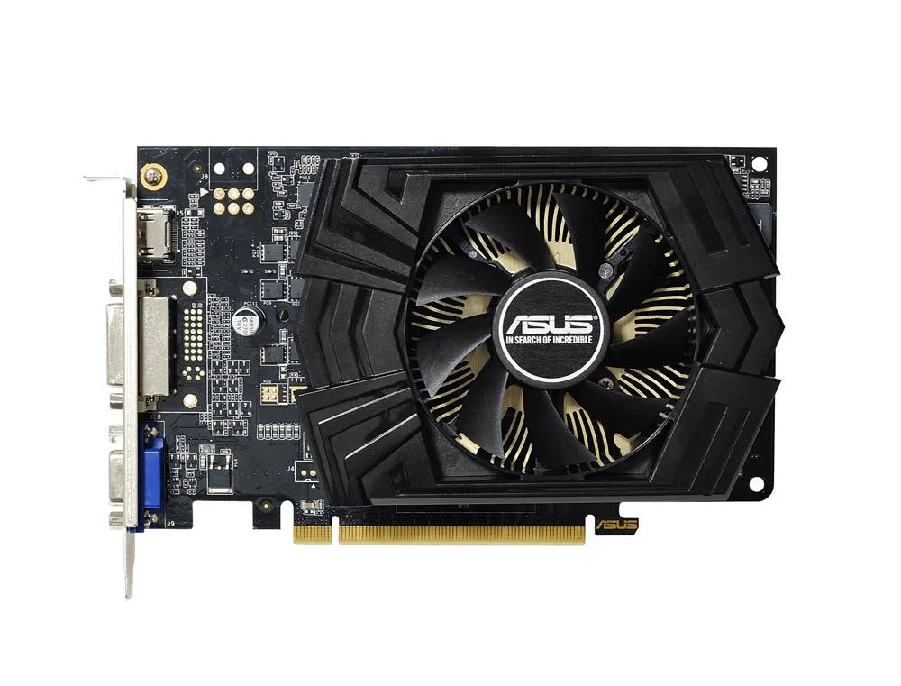90YV06J0-M0NA00 - ASUS GeForce GT 740 2GB 128-Bit DDR3 PCI Express 3.0 DVI/ HDMI/ D-Sub HDCP Support Video Graphics Card