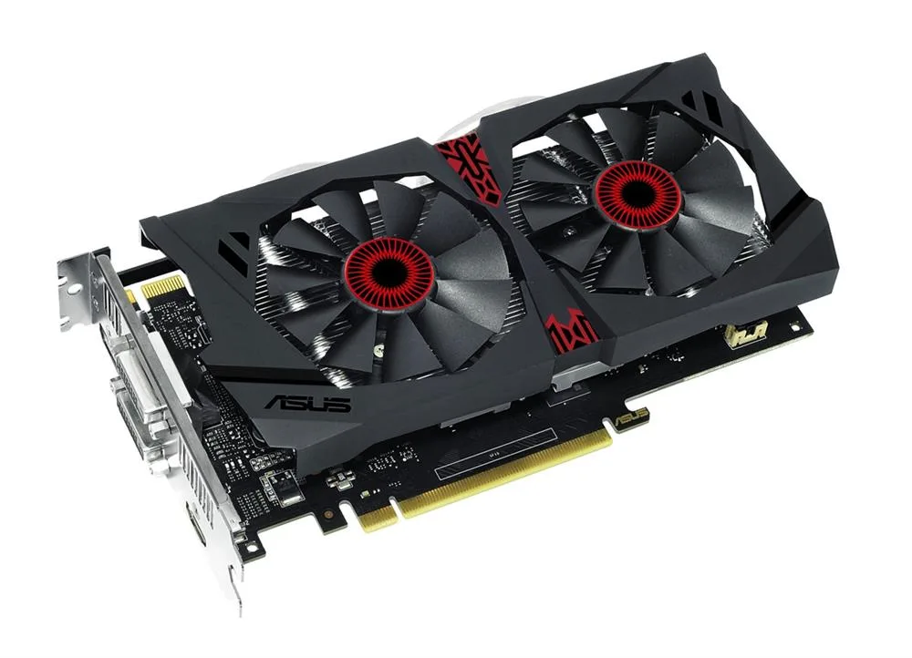 90YV08V1-M0NA00 - ASUS 2GB GDDR5 2x DVI/ HDMI/ DisplayPort PCI Express 3.0 x16 Video Graphics Card