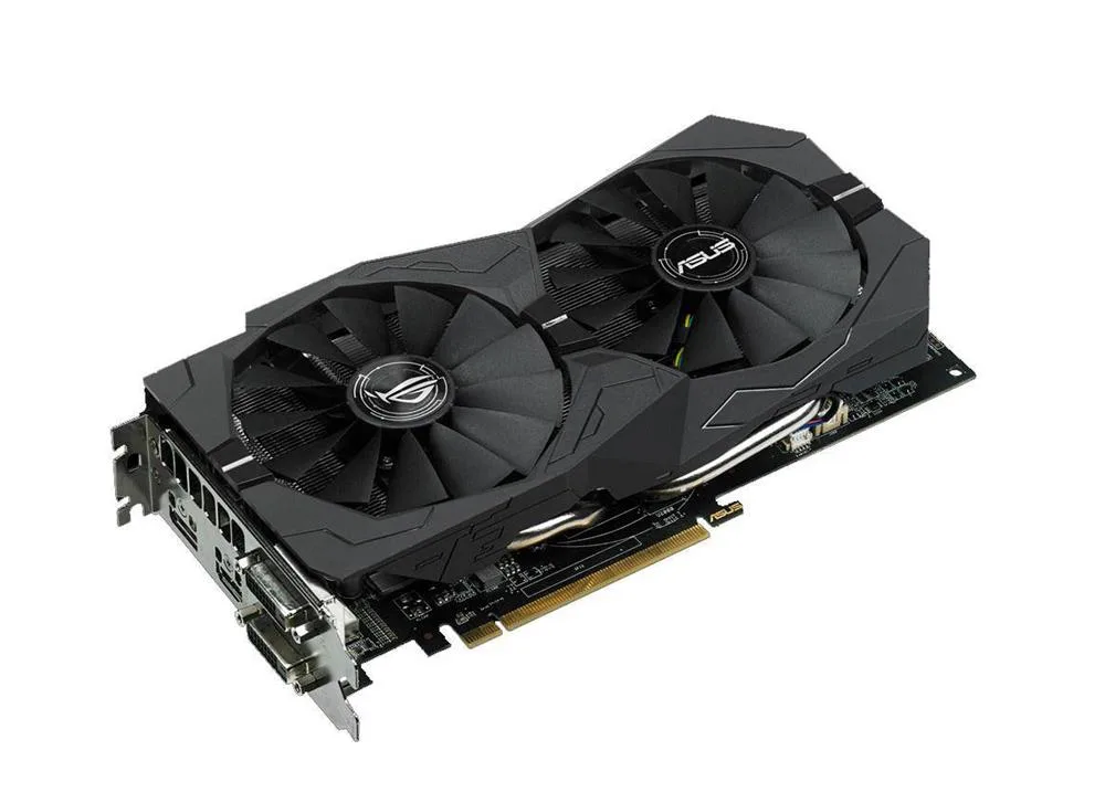 90YV09J2-M0NA00 - ASUS ROG STRIX-RX470-O4G-GAMING Radeon RX 470 Graphic Card 1270MHz Core 4GB GDDR5 PCI Express 3.0 x16 Dual Slot Space Required