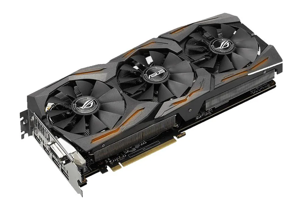 90YV09K1-M0NA00 - ASUS ROG STRIX-RX480-8G-GAMING Radeon RX 480 Graphic Card 1286MHz Core 8GB GDDR5 PCI Express 3.0 x16 Dual Slot Space Required