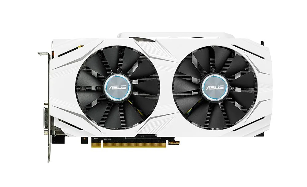 90YV09X0-M0NA00 - Asus DUAL-GTX1060-O6G GeForce GTX 1060 Graphic Card 1594MHz Core 1809MHz Boost Clock 6GB GDDR5 PCI Express 3.0 Dual Slot Space Required