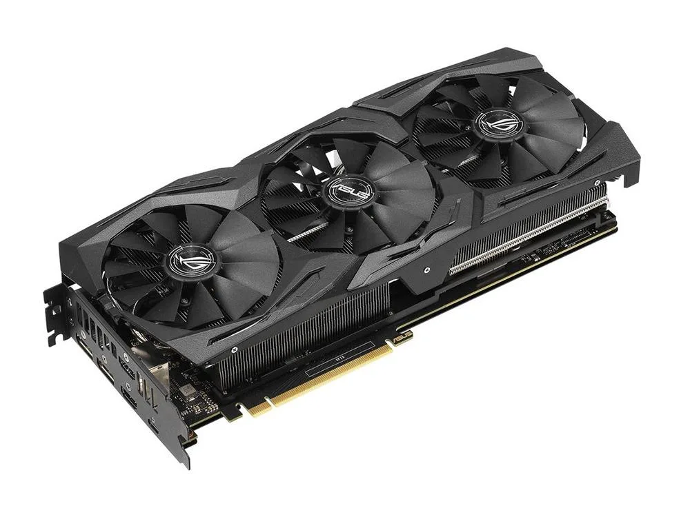 90YV0C92-M0NA00 - ASUS ROG Strix ROG-STRIX-RTX2070-8G-GAMING GeForce RTX 2070 Graphic Card 1410MHz Core 1650MHz Boost Clock 8GB GDDR6 PCI Express 3.0 x16