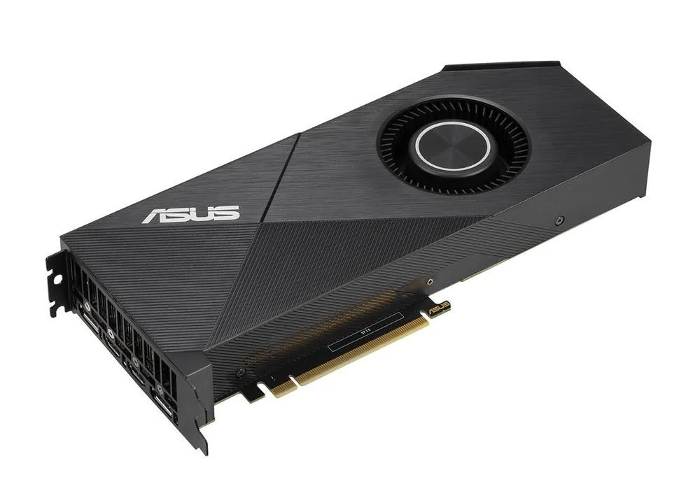 90YV0CE0-M0NA00 - ASUS Turbo TURBO-RTX2070-8G-EVO GeForce RTX 2070 Graphic Card 1410MHz Core 1650MHz Boost Clock 8GB GDDR6 PCI Express 3.0