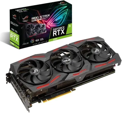 90YV0CI1-M0NA00 - ASUS ROG Strix ROG-STRIX-RTX2060-A6G-GAMING GeForce RTX 2060 Graphic Card 1395MHz Core 1740MHz Boost Clock 6GB GDDR6