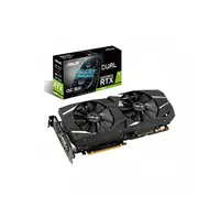 90YV0CM1-M0NA00 - Asus Dual DUAL-RTX2060-O6G GeForce RTX 2060 Graphic Card 1395MHz Core 1785MHz Boost Clock 6GB GDDR6 PCI Express 3.0 x16 Triple Slot Space Required