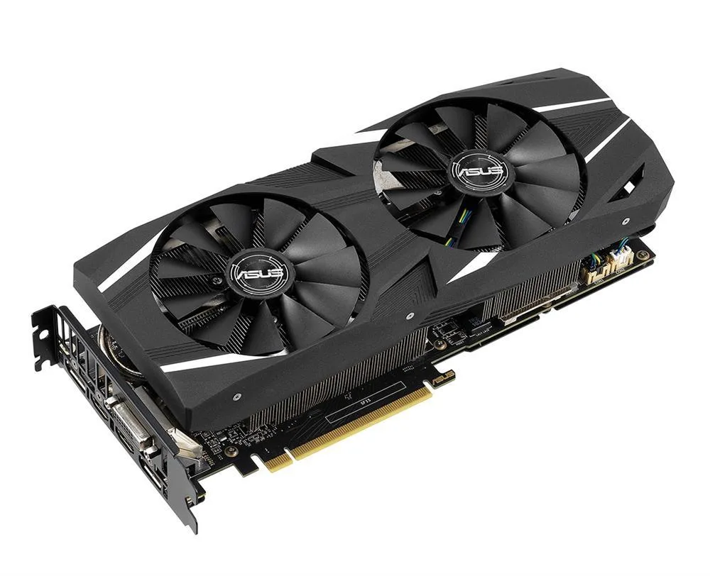 90YV0CM3-M0NA00 - Asus Dual DUAL-RTX2060-6G GeForce RTX 2060 Graphic Card 1395MHz Core 1710MHz Boost Clock 6GB GDDR6 PCI Express Triple Slot Space Required