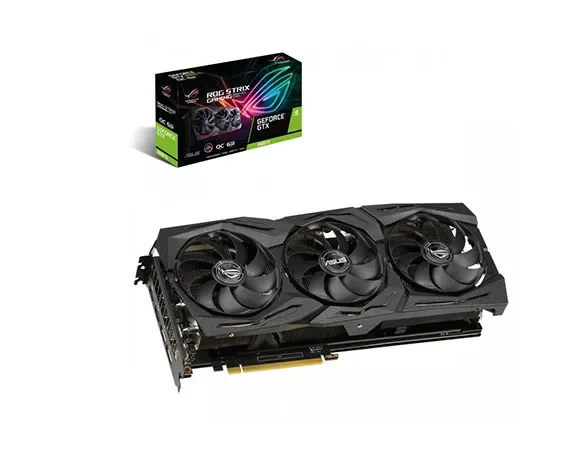 90YV0CQ0-M0NA00 - ASUS ROG Strix GTX1660TI-O6G-GAMING GeForce GTX 1660 Ti Graphic Card 1530MHz Core 1890MHz Boost Clock 6GB GDDR6 PCI Express 3.0 Dual Slot Space Required