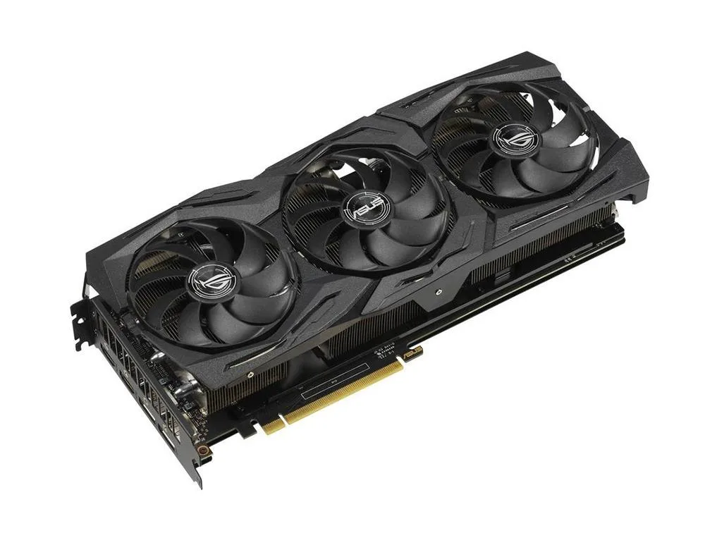 90YV0CQ1-M0NA00 - ASUS ROG Strix GTX1660TI-A6G-GAMING GeForce GTX 1660 Ti Graphic Card 1530MHz Core 1830MHz Boost Clock 6GB GDDR6 PCI Express 3.0 Dual Slot Space Required