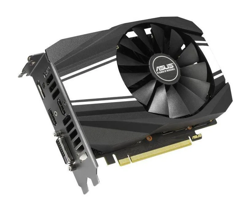 90YV0CT1-M0NA00 - Asus PH-GTX1660TI-6G GeForce GTX 1660 Ti Graphic Card 1530MHz Core 1800MHz Boost Clock 6GB GDDR6 PCI Express 3.0 Dual Slot Space Required