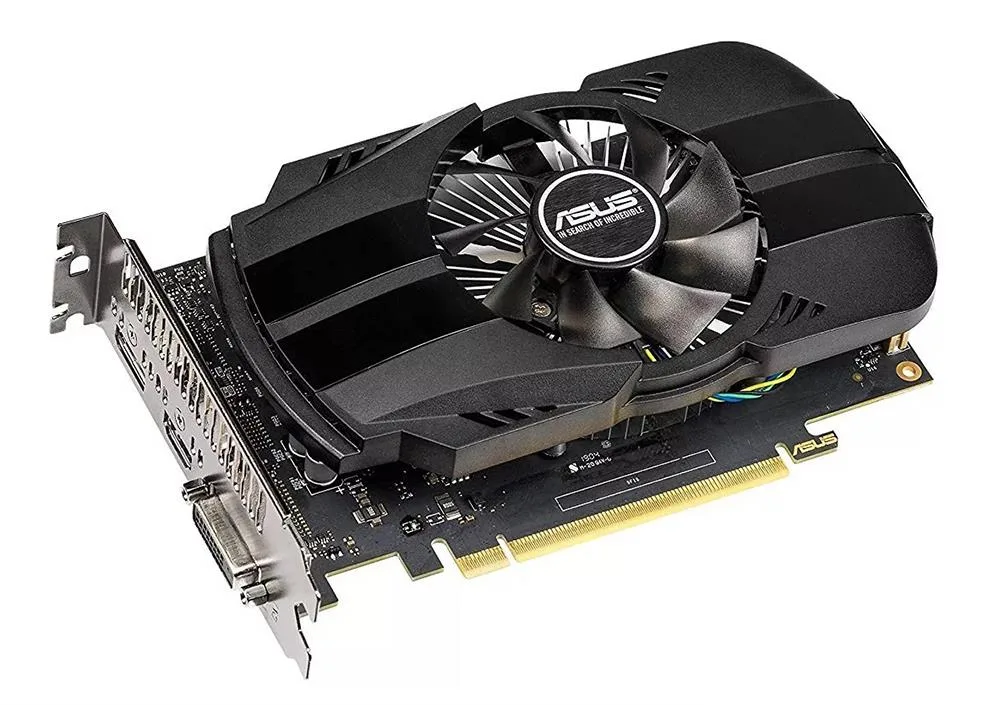 90YV0CV1-M0NA00 - Asus Phoenix PH-GTX1650-4G GeForce GTX 1650 Graphic Card 1485MHz Core 1695MHz Boost Clock 4GB GDDR5 PCI Express 3.0 Dual Slot Space Required