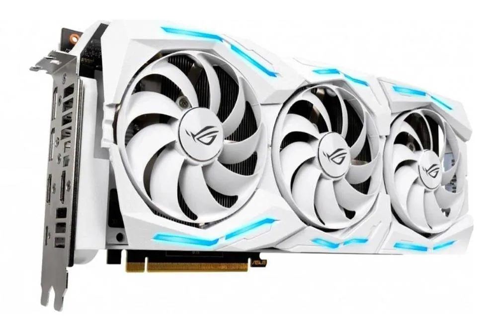 90YV0DH3-M0NM00 - Asus ROG Strix ROG-STRIX-RTX2080S-O8G-WHITE-GAMING GeForce RTX 2080 SUPER Graphic Card 8GB GDDR6