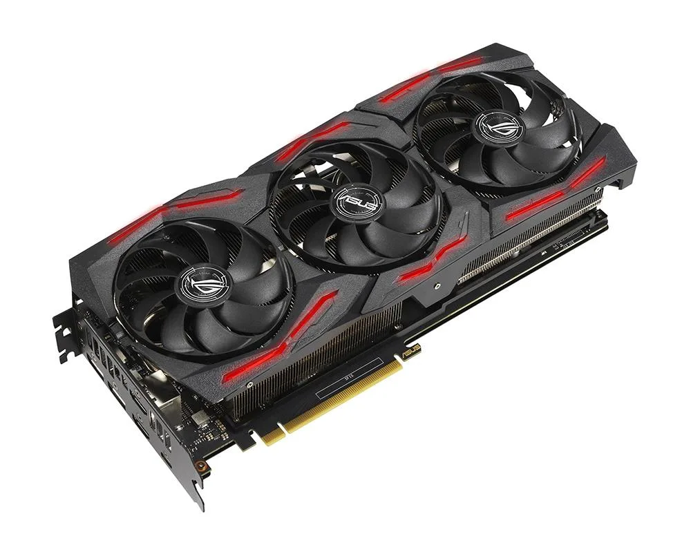 90YV0DQ2-M0NA00 - Asus ROG Strix ROG-STRIX-RTX2060S-8G-EVO-GAMING GeForce RTX 2060 SUPER Graphic Card 8GB GDDR6