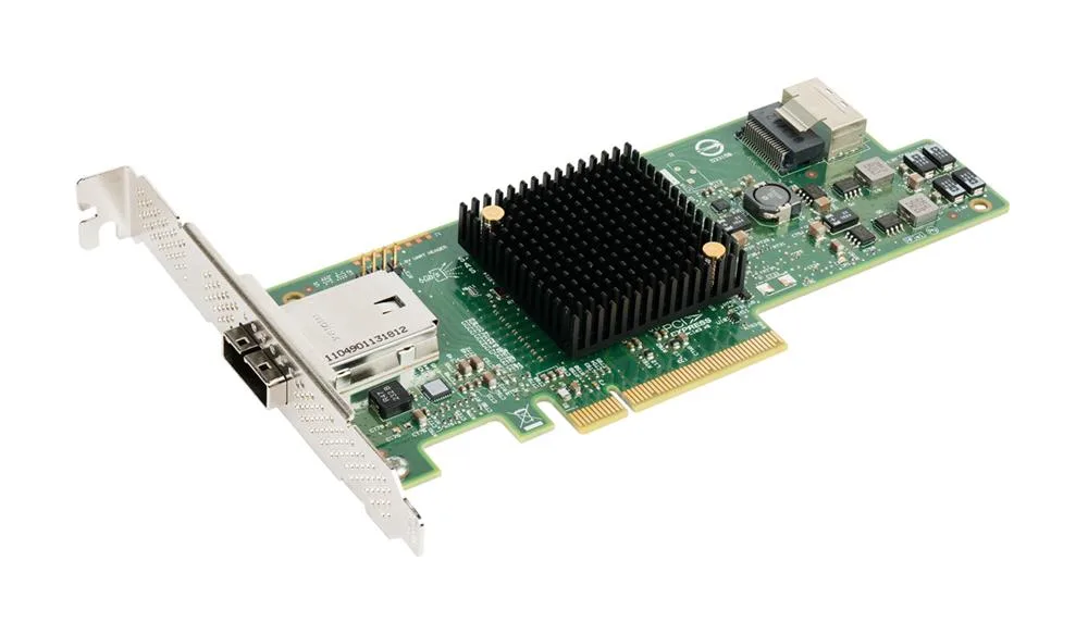 9207-4I4E - LSI Logic 6GB/s 4int 4ext-Port PCI-Express 3.0 SATA SAS Host Bus Adapter