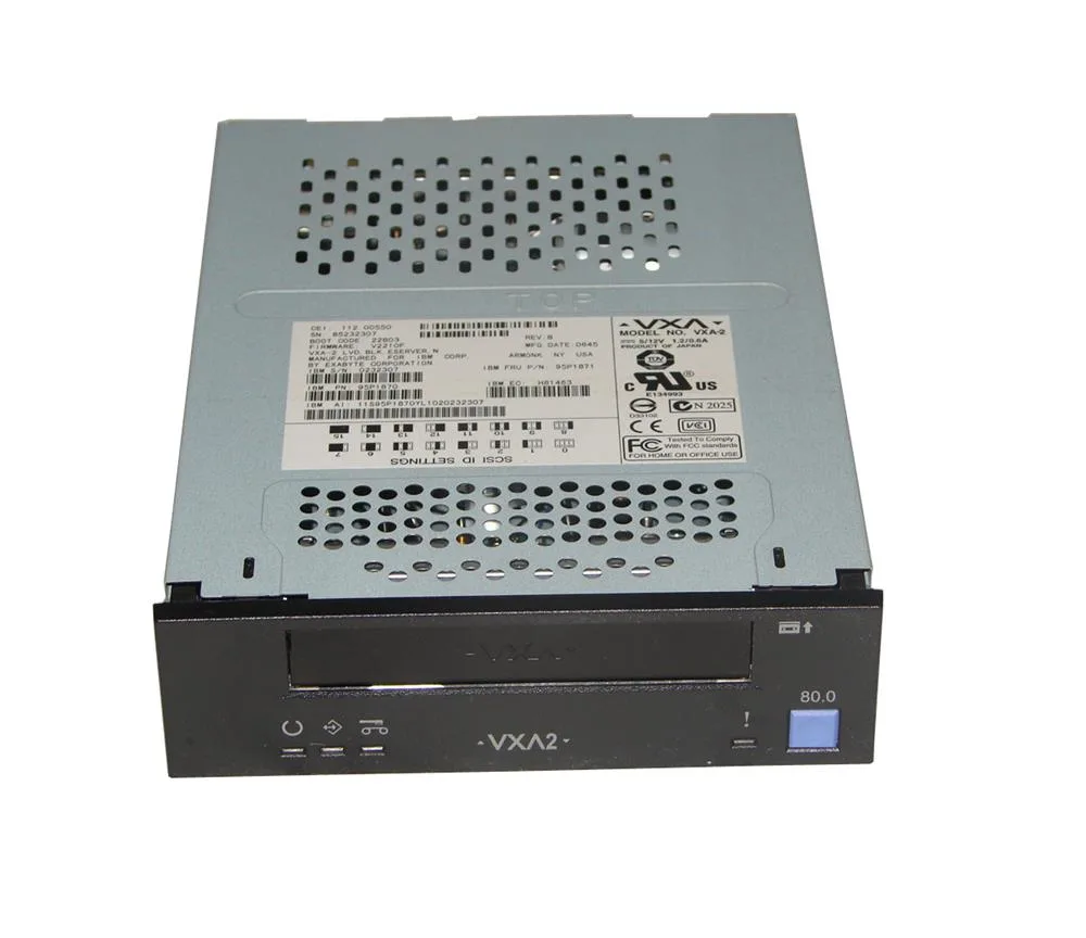 95P1871 - IBM 80/160GB 8MM VXA-2 SCSI LVD/SE Internal HH Tape Drive