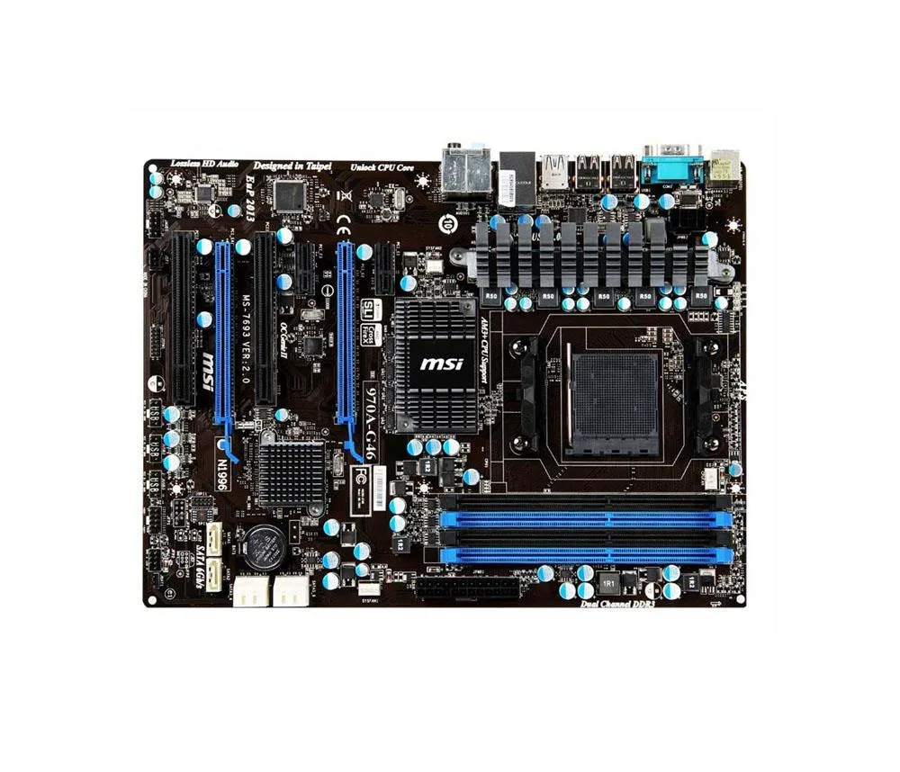 970A-G46 - MSI Desktop Motherboard AMD 970 Chipset Socket AM3+