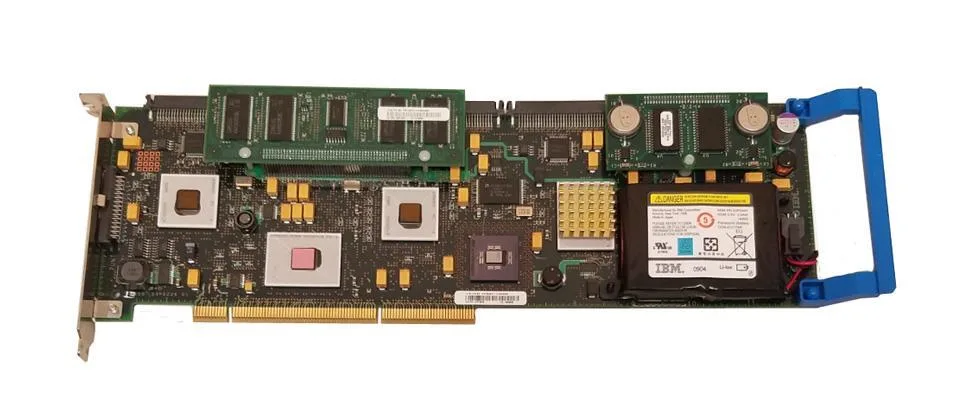 97P5923 - IBM PCI-x Ultra RAID Disk Controller Adapter Fibre Channel 2757 94XX AS400