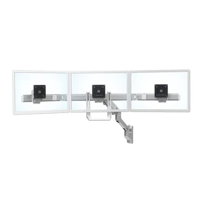 98-009-026 - Ergotron HX Triple Monitor Bow Kit - Polished Aluminum