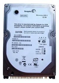 9BC032-065 - Seagate 80GB 4200RPM ATA-100 2.5-inch Hard Drive