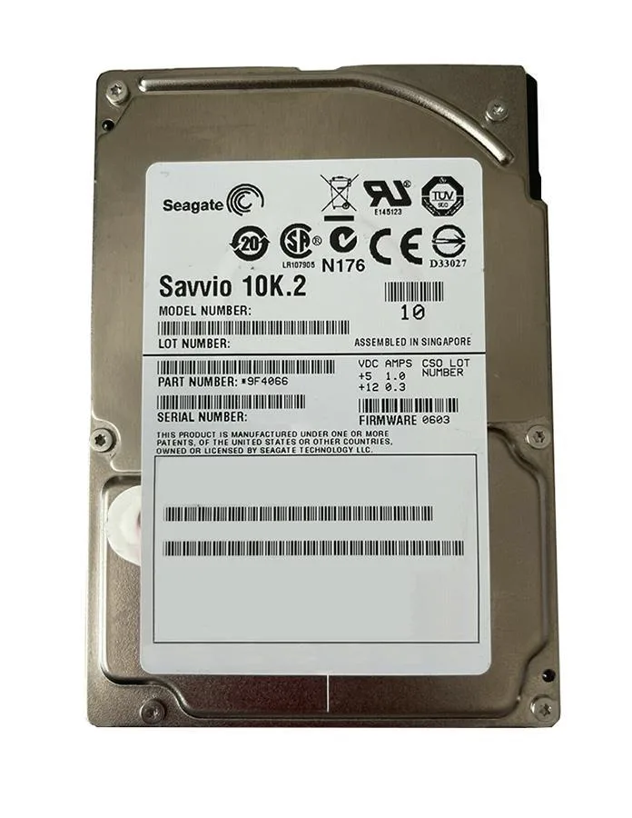 9F4066-612 - Seagate Savvio 10K.2 73GB 10000RPM SAS 3Gb/s 16MB Cache (CE) 2.5-inch Hard Drive